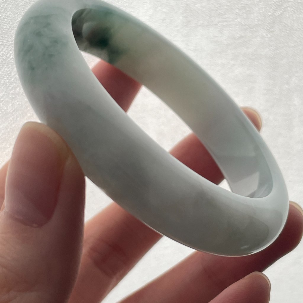 Jade Bangle-Untreated Type A 51mm